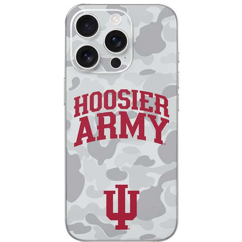 Indiana University Hoosier Army iPhone 16 Pro Skin